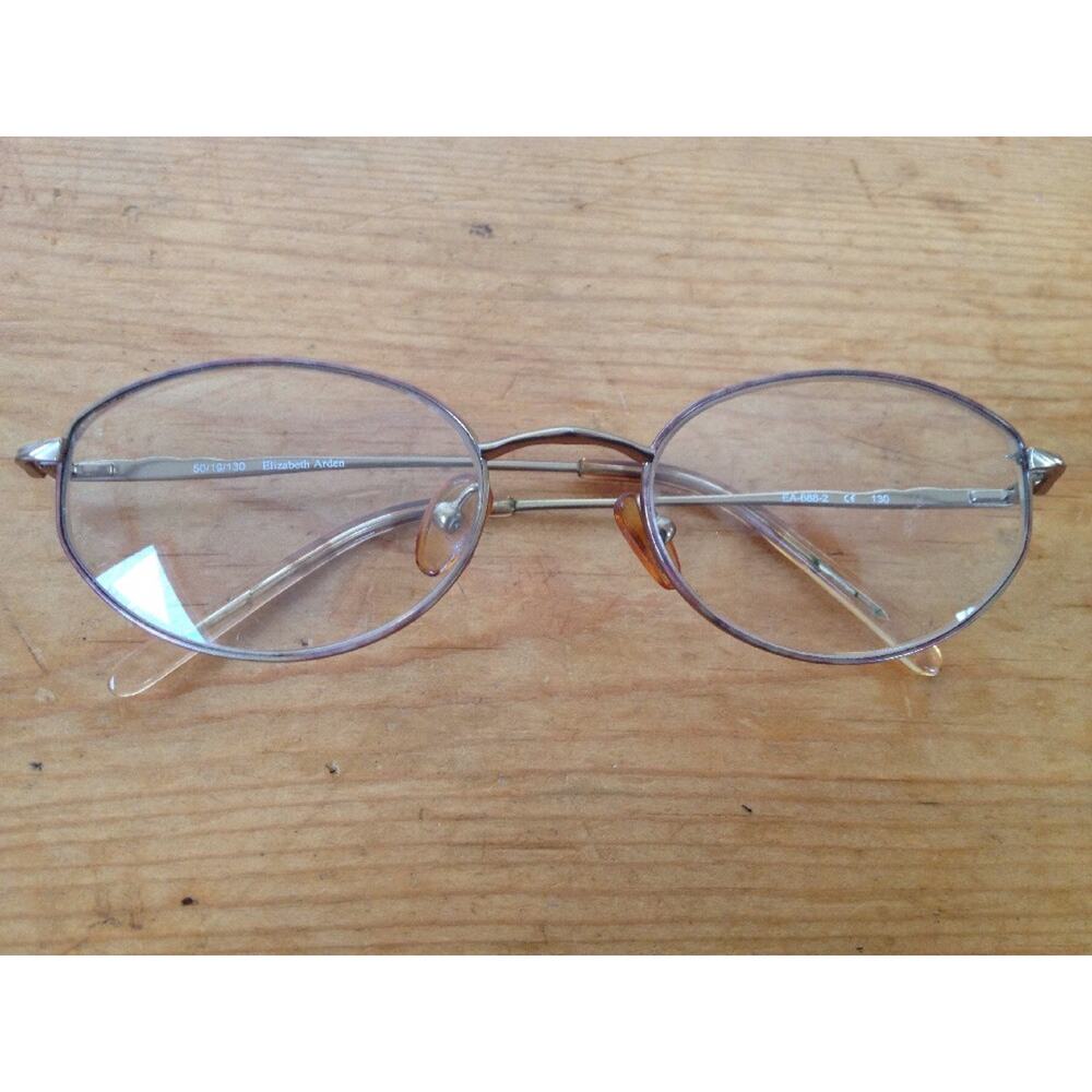Elizabeth Arden 50/19/130 Bronze Metal Lightweight Eyeglasses Frames